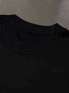 T-shirt Homme Noir à Manches Courtes Col Rond Motif Géométrique Style Urbain Coupe Classique avec Strass « Faith Over Fear » - Product Image 5