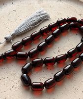 Cuentas de Oración Tasbih de Resina Hechas a Mano, Ecológicas y Personalizables, Contador Islámico de Lujo para la Adoración Diaria, Regalos de Ramadán, Mezquita