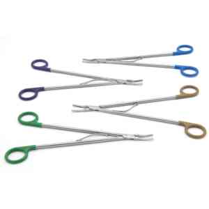Pince d'application manuelle professionnelle réutilisable pour clips chirurgicaux, ligatures et clips polymères - Caronia Surgical - Product Image 1
