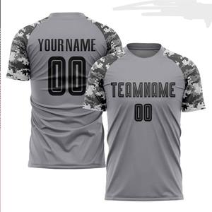 Dernier design personnalisé, uniforme de football respirant sublimé, tenue d'équipe personnalisée, ensemble maillot et short de football unisexe - Product Image 6