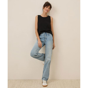Meilleure Vente Débardeur Décontracté Femme Sans Manches T-shirt d'Été Léger à Superposer Logo Personnalisé Plusieurs Tailles Vente en Gros - Product Image 5