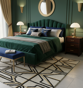 Mesita de Noche Moderna Ecológica de Madera Maciza de Mango con 3 Cajones, Plegable e Inflable, Muebles para Dormitorio - Product Image 4