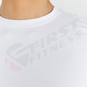 เสื้อกล้ามครอปท็อปผ้าซาตินถักเนื้อผ้าฝ้าย คอวี แขนสั้น สำหรับผู้ชาย สไตล์ลำลอง - Product Image 6