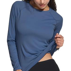 Camiseta Deportiva Elástica Estampada para Mujer, Ajustada, de Secado Rápido, Ecológica, Transpirable y Antipilling para Correr - Product Image 1
