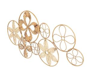 ตะกร้าหวายติดผนังสไตล์วินเทจทำมือ ตกแต่งบ้าน จานแขวนผนังลายเวียดนาม งานสานจากพืช ล้างทำความสะอาดได้ - Product Image 2