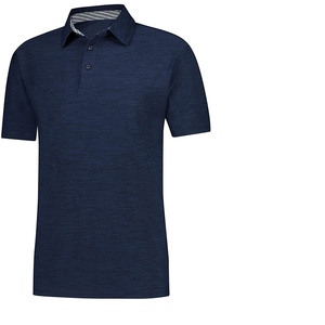 Polos de golf pour hommes en coton 100% avec logo brodé personnalisé, tendance du moment, couleur unie, en vente à bas prix - Product Image 2