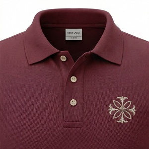 Chemises polo pour hommes, t-shirts imprimés personnalisés, hauts sur mesure, vêtements de sport respirants, vêtements de golf, t-shirts de couleur personnalisée - Product Image 4