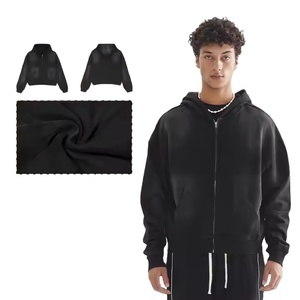 Nueva Sudadera con Capucha Estilo Vintage, Desgastada, de Algodón Grueso, Estilo Retro, con Cierre, Estilo Urbano, de Felpa Francesa. - Product Image 6