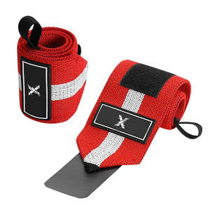 Muñequeras Profesionales para Gimnasio, para Levantamiento de Pesas, Fisicoculturismo, Crossfit y Entrenamiento de Fuerza - Product Image 1