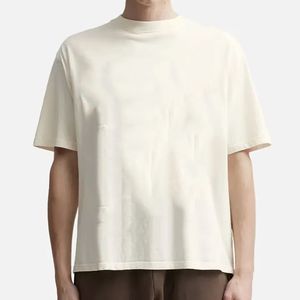T-shirts surdimensionnés respirants de qualité supérieure pour hommes – Vêtements streetwear en coton épais 100 % – T-shirts de marque pour hommes - Product Image 5