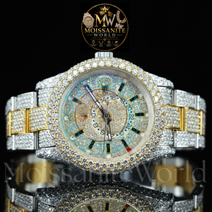 Reloj de Moda Unisex de Edición Limitada de Lujo con Esfera Cuadrada de Cuarzo Moissanite, Correa de Acero Inoxidable de 20 mm con Cierre de Hebilla - Product Image 5