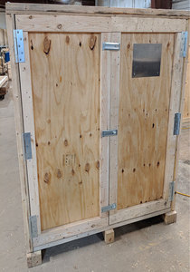 <b>Flat</b> <b>packed</b> Best Selling Plywood Solid <b>Box</b> Crates Vietnam Customizable Size Wooden Storage Fumigation/Quarantine Treatment Desig - Product Image 2