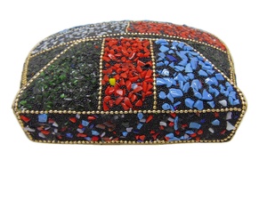Evening Clutch <b>Bags</b> Good Quality Personalized Blue Gravel Women <b>Snake</b> Gold Custom Chain Light Customized Craft Logo Style Fold - Product Image 4