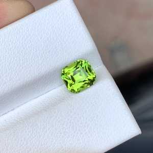 Piedra Preciosa de Peridoto Natural, Facetada, Verde, de Primera Calidad, para Joyería - Product Image 6