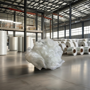 Fibra 100% poliéster reciclada 15D HS blanca siliconada Fiberfix para relleno de juguetes, almohadas, mantas, cojines, sofás y muebles. - Product Image 1