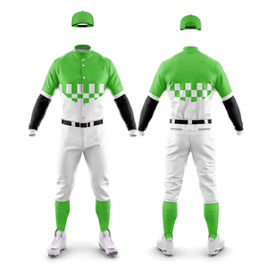 Tenues de sport unisexes de haute qualité pour baseball et softball, respirantes, personnalisables (couleur et logo), séchage rapide, coupe-vent 4 - Product Image 3
