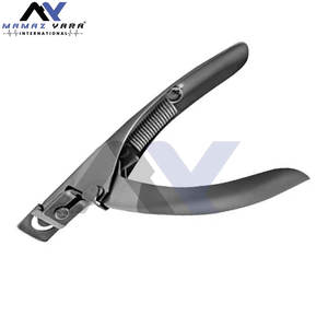 Cortador de puntas de uñas con mango largo y cuchilla recta para uñas acrílicas, suministros de metal para decoración de uñas, instrumentos de belleza al por mayor - Product Image 4