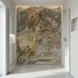 Natural flexible thin stone veneer Exclusive Natural Stone Veneer Marble Sheet Flexible Shone Wall Sheet <b>Slate</b> Natural veneer - Product Image 1
