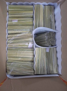 Portable Bamboo <b>Straws</b> Kit <b>Reusable</b> Eco Friendly Natural <b>Straws</b> with Canvas Bag for Travel and Outdoor Camping - Product Image 4