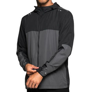 Chaquetas Cortavientos para Hombre con Logotipo Personalizado, Manga Larga, Fabricantes Profesionales, Chaqueta Cortavientos Ligera para Hombre - Product Image 1