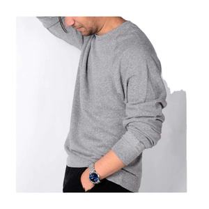 Sudadera de algodón 2022 sólida de última moda 100% para hombre colección de invierno de talla grande diferentes colores disponibles teñido liso ODM - Product Image 1