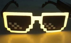 Nuevas gafas de sol LED de neón EL Wire de <span class=keywords><strong>moda</strong></span> en 10 colores Bar Dance DJ Bright Flashing Sun Gafas Hombres Light Up Eyewear - Product Image 5