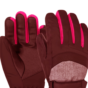 Gants de ski haut de gamme, gants d'hiver imperméables et thermiques à doigts complets pour le ski alpin, le snowboard et les activités de plein air - Product Image 2