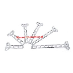 ชุดอุปกรณ์ฝังในกระดูกแบบ T-Plate สำหรับสัตวแพทย์ ขายส่ง 6 ชิ้น ทำจากเหล็กกล้าไร้สนิม สำหรับการผ่าตัด - Product Image 1
