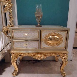 Meubles de chambre à coucher Loravienne en teck massif de luxe, ensemble de chambre à coucher en bois de qualité supérieure, collection artisanale classique et élégante. - Product Image 4