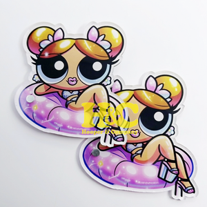 Tuiles acryliques en gros pour extensions de cils, tuiles roses pour cils, tuiles violettes personnalisables, couleur durable, logo magnétique, tuiles MINK - Product Image 3