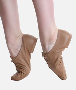 Chaussures de danse jazz Oxford unisexes Baifa Danzo US en stock, souples, à lacets, vente en gros, OEM, ODM, logo personnalisé, faible MOQ, directement de l'usine - Product Image 2