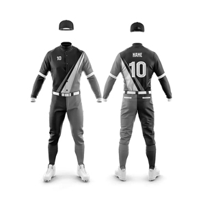 Uniforme de béisbol al por mayor de fábrica, más vendido, nuevo diseño, uniforme de béisbol personalizado para hombre, para venta en línea - Product Image 5