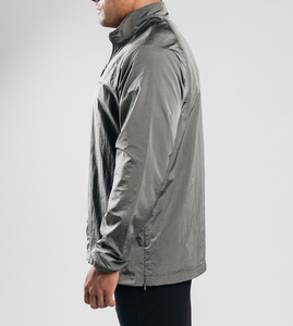 Vestes coupe-vent légères à fermeture éclair intégrale pour hommes - Product Image 3