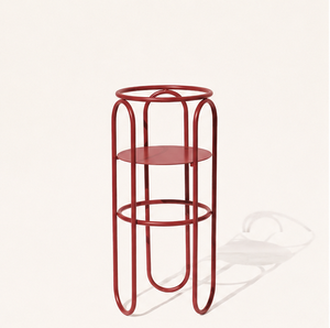 Modern Red Metal Plant Stand Indoor Outdoor Multi-Tiered Flower <b>Pot</b> <b>Holder</b> Iron Rack for Home Garden Balcony Living Room - Product Image 6