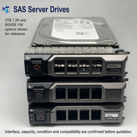 Disque dur interne SAS 12 Gb/s 2,5 pouces 600 Go 1,2 To 2,4 To 4 To 6 To 10K tr/min pour serveur haute performance et centre de données