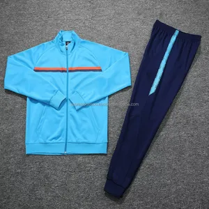 ชุดวอร์มแขนยาวผ้าโพลีเอสเตอร์/ ผ้าฝ้ายสำหรับผู้ชายใส่เล่นฟุตบอลแห้งเร็วสำหรับฤดูใบไม้ร่วง - Product Image 4