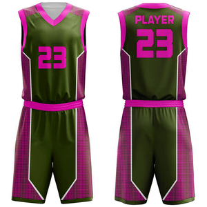 Uniforme de Baloncesto Personalizado para Hombre y Mujer, Conjunto de Camiseta y Pantalones Cortos Reversibles, Proveedor - Product Image 6