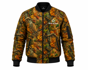 Chaqueta Bomber de Camuflaje RealTree de Alta Calidad Personalizada, Chaqueta Táctica de Vuelo para Hombre, Fabricante OEM, Suministro de Fábrica - Product Image 3