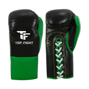 ถุงมือชกมวยหนัง PU ดีไซน์ทันสมัย ถุงมือชกมวยไทย คิกบ็อกซิ่ง สำหรับฝึกซ้อม MMA หนังวัวแท้ รับสกรีนโลโก้ - Product Image 3