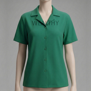 Ensemble 2 pièces pour femme : Haut de sport et short en molleton 100% coton, couleur unie, avec poignets montants et épaules tombantes, respirant et séchant rapidement - Product Image 5