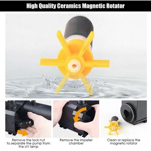 All-in-One 660 GPH <b>Pond</b> Filter <b>Pump</b> with Sterilizer Fountain Jet Comprehensive <b>Pond</b> Solution - Product Image 6