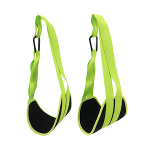 Correas de Abdominales Resistentes para Entrenamiento de Core y Levantamiento de Pesas, con Mosquetones de Acero y Material de Nailon Reforzado - Product Image 1