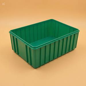 OEM Custom PP Plastic Eco-Friendly Solid <b>Box</b> <b>Stackable</b> Industrial <b>Storage</b> Crate & Tray - Product Image 1