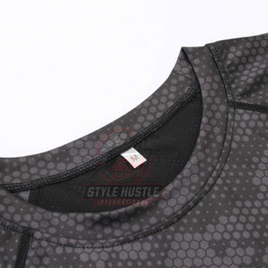Camisetas MMA para hombre con impresión de logotipo personalizado, ropa de entrenamiento y para correr, camisetas MMA para hombre a precio razonable - Product Image 3