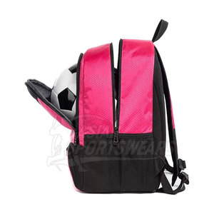 Functional Heavy Duty Large Soccer <b>Backpack</b> With Zippered Ball Compartment For Gym And Field <b>Training</b> Session - Product Image 3