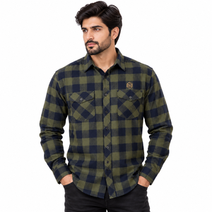 Paneles Transpirables, Construcción Flexible y Camisa Acolchada de Kevlar con Tela Resistente a la Abrasión y Zonas Protectoras Reforzadas - Product Image 1