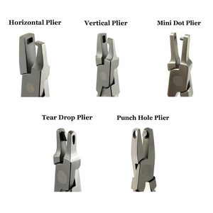 Alicates Dentales de Ortodoncia para Retenedores Termoformables, Alicates para Alineadores Transparentes, Alicates de Acero Inoxidable con Logotipo Personalizado Impreso con Láser - Product Image 3