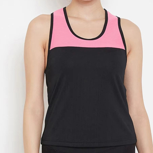 Nueva Llegada, Camiseta sin Mangas para Mujer, 100% Poliéster, Color Sólido, Secado Rápido, Ropa de Verano, Absorbe la Humedad, Diseño Estampado - Product Image 1