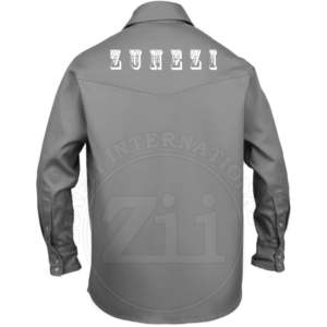 Manches en coton soudées ignifuges, résistantes aux flammes, antistatiques, veste de sécurité industrielle EPI, pack respirateur, résistant à la chaleur - Product Image 2