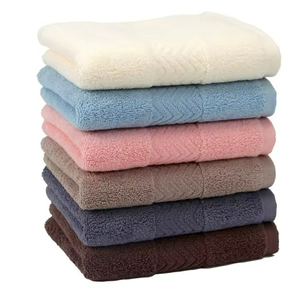Purple Terry Cloth <b>Towels</b> Set of Four Solid Color Bath <b>Towels</b> Soft Absorbent Plush <b>Towels</b> for Bathroom Use - Product Image 3